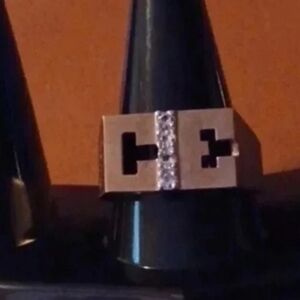 Gold plated men's ring